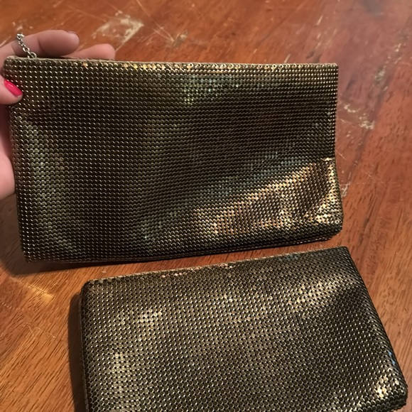 Whiting and Davis bronze clutch